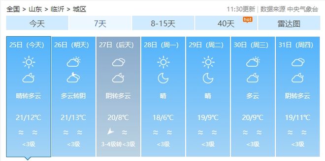 了！周日影响山东临沭接下来……j9九游会真人第一品牌冷空气来(图2)